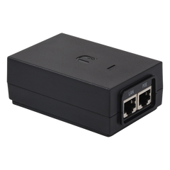 Adaptador PoE Ubiquiti de 24 VDC, 1.25 A con puerto Gigabit