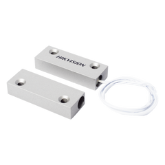 Contacto Magnético Metálico Cableado / Puertas y Ventanas / Gap 3.5 cm / Normalmente Cerrado / Hikvision