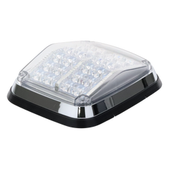 Luz de advertencia de 8 X 6", Color Rojo / Claro, SAE,  IP67, Ideal para Ambulancias