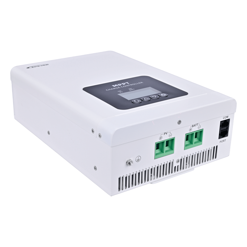 Controlador Solar MPPT 60A 12/24/48V, Máximo Voltaje de Circuito Abierto Voc 135Vcc, Configurable para Baterías de Litio, Conexión en Paralelo