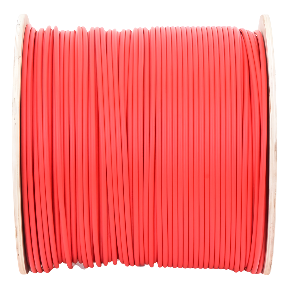 Carrete de 500 Metros / Cable Fotovoltaico Rojo  / Material COBRE / 6mm² (10AWG) / 2000 Vcc