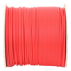Carrete de 500 Metros / Cable Fotovoltaico Rojo  / Material COBRE / 6mm² (10AWG) / 2000 Vcc
