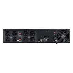 UPS de 1500 VA/1050 W, Topología Línea Interactiva, Entrada 120 Vca NEMA 5-15P, Onda Senoidal Pura, Torre o Rack 2 UR, Con 8 Tomas NEMA 5-15R