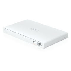 UISP Switch Pro – Switch PoE de 220 W (27 V) con 24 Puertos GbE, 16 Puertos PoE Pasivo 27 V y 4 Puertos SFP+ 10G