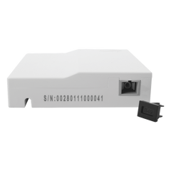 Caja Terminal de Fibra Óptica (Roseta) con un Acoplador SC/APC, Color Blanco