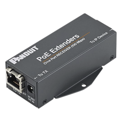 Receptor PoE/PoE+ Para Uso con Transmisor POEXTX1, Hasta 610 Metros (2000 ft) con Cable Cat5e o Cat6, 10/100Mbps