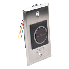 Botón de Salida sin Contacto con Control Remoto / Iluminación LED / Distancia de Detección Touch Ajustable