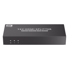 Splitter HDMI 1x2 | Velocidad de trasmisión 48 Gbps| Resolución 8k | Salida de audio| HDCP 2.3