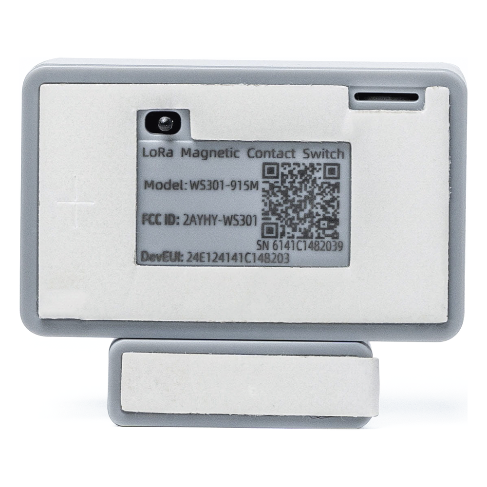 Sensor de Contacto Magnético LoRaWAN / Detección de Apertura de Puertas y Ventanas / BMS y Seguridad / Batería de Larga Duración