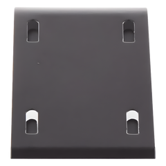 Bajada para cable de 100 mm de ancho, con baño de pintura epóxica en color NEGRO