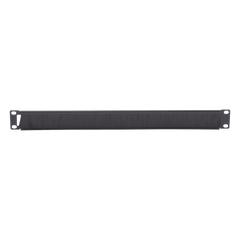 Tapa Ciega para Rack de 19in, Tipo Cepillo de Nylon, para Paso de Cables y Mejor Manejo Térmico, Color Negro, 1UR