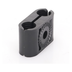 Paquete de 10 Sujetadores Plasticos Para Cable Coaxial de 1/2"