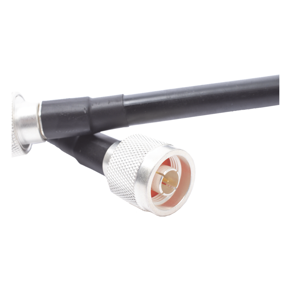 Jumper de 85 cm (33.46 Pulgadas) con Cable Coaxial LMR400 Conectores N Macho en Ambos Extremos