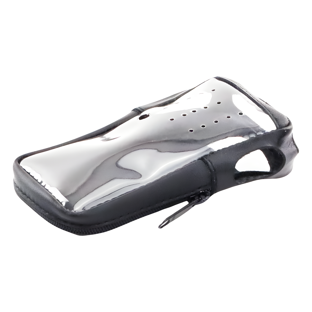 Funda para Radio Portátil / Piel Reforzada con Frente Transparente / Acceso Directo a PTT y Puerto de Accesorios / Para Kenwood TK-2000KV2 y TK-3000KV2
