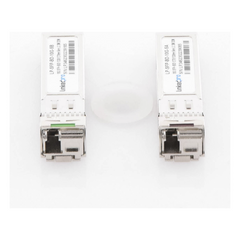 Transceptores Ópticos Bidireccionales SFP+ (Mini-Gbic) / Monomodo 1270 & 1330 nm / 10 Gbps / 10GBASE-BX / Conector LC/UPC Simplex / DDM / Hasta 5 km / 2 Piezas