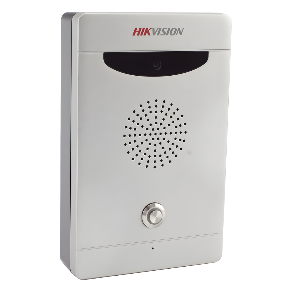 Estación de Alarma de Pánico con Video / Cámara 2 Megapixel / Audio Bidireccional / Alarma de Manipulación / PoE / IP65 / IK08 / Montaje en Pared o Empotrado