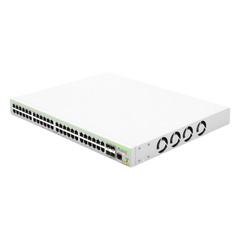 Switch PoE+ Administrable CentreCOM FS980M, Capa 3 de 48 Puertos 10/100Mbps + 4 SFP Gigabit, 375W