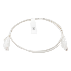 Cable de Parcheo Slim UTP Cat6 - 1 Metro (3.28 Pies), Blanco, Diámetro Reducido (28 AWG)