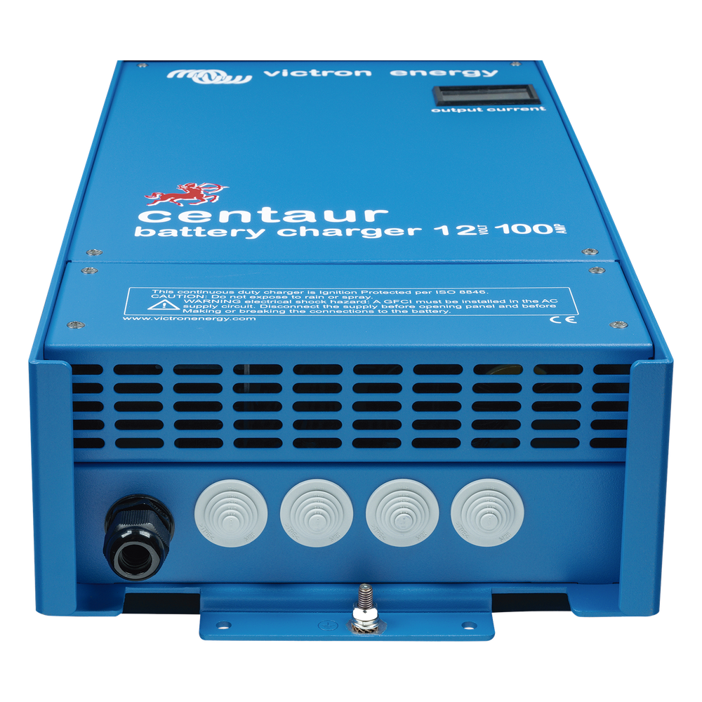 Centaur 12/100 / Cargador de Baterías 12V, 100A / Para Ambientes Marinos y Terrestres. /  Bancos de 240 a 600 Ah