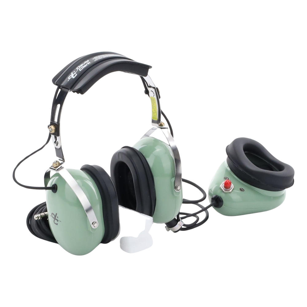 Auriculares estilo Muff-Mic para operaciones de mantenimiento y rampas en aeropuertos