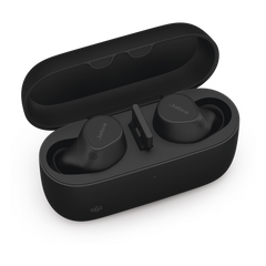 Jabra Evolve2 Buds, Auriculares versión MS con cancelación de ruido activa, Bluetooth conexion hasta 2 dispositivos (20797-999-999)