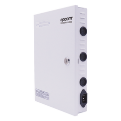 Fuente PREMIUM |  11-15 V | 18 canales | 30 A | Compatible con cámaras 4K | Alta tecnología en seguridad | Doble ventilador | Filtro de Ruido por canal | Diseño de alta gama.