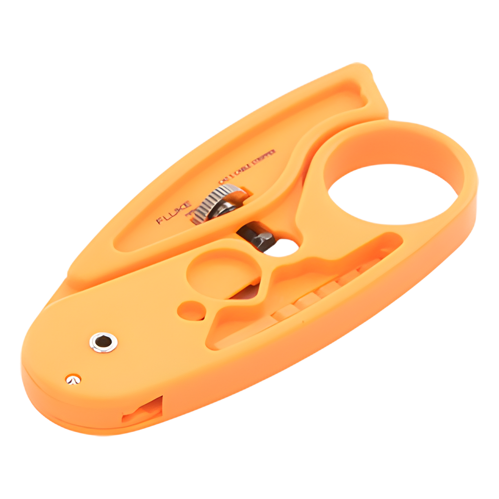 Cortador y Desforrador Ajustable para Cables Redondos, de Teléfono y Datos UTP/STP y Otros Cables Flexibles