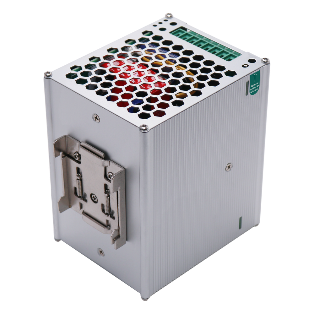Fuente de Alimentación Industrial | Tipo DIN Riel | 48 VCC | 10 A | Capacidad de baterías de respaldo