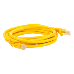Cable de Parcheo UTP Cat6 - 3.0 Metros (9.84 Pies) - Amarillo