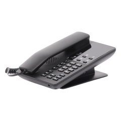 Teléfono IP Hotelero, 2 líneas SIP con 2 cuentas, codec Opus, IPV4/IPV6, color negro, con gestión en la nube GDMS
