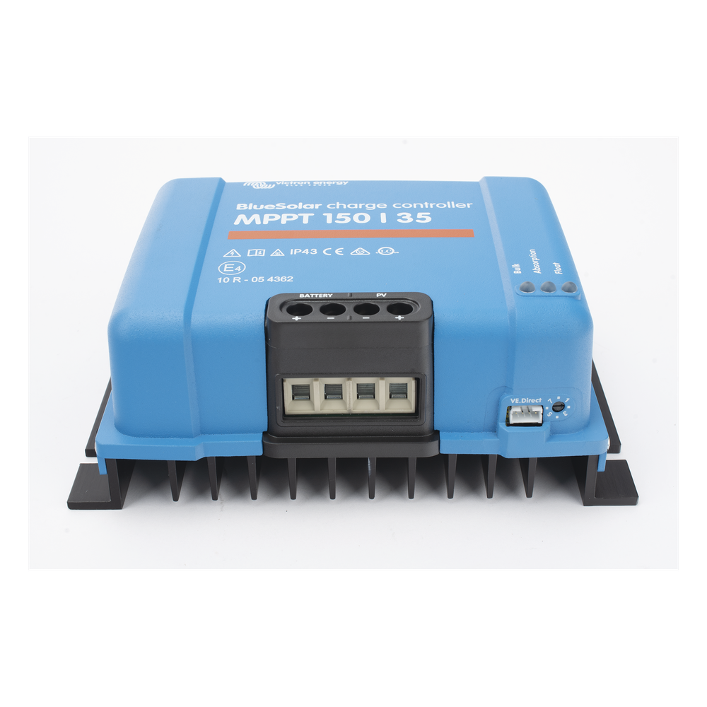 BlueSolar MPPT 150/35. Controlador Solar MPPT 35A, Voltaje Selección Automática: 12/24/36/48 Vcc.