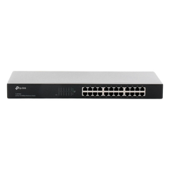 Switch no administrable de 24 puertos 10/100 Mbps para montaje en rack