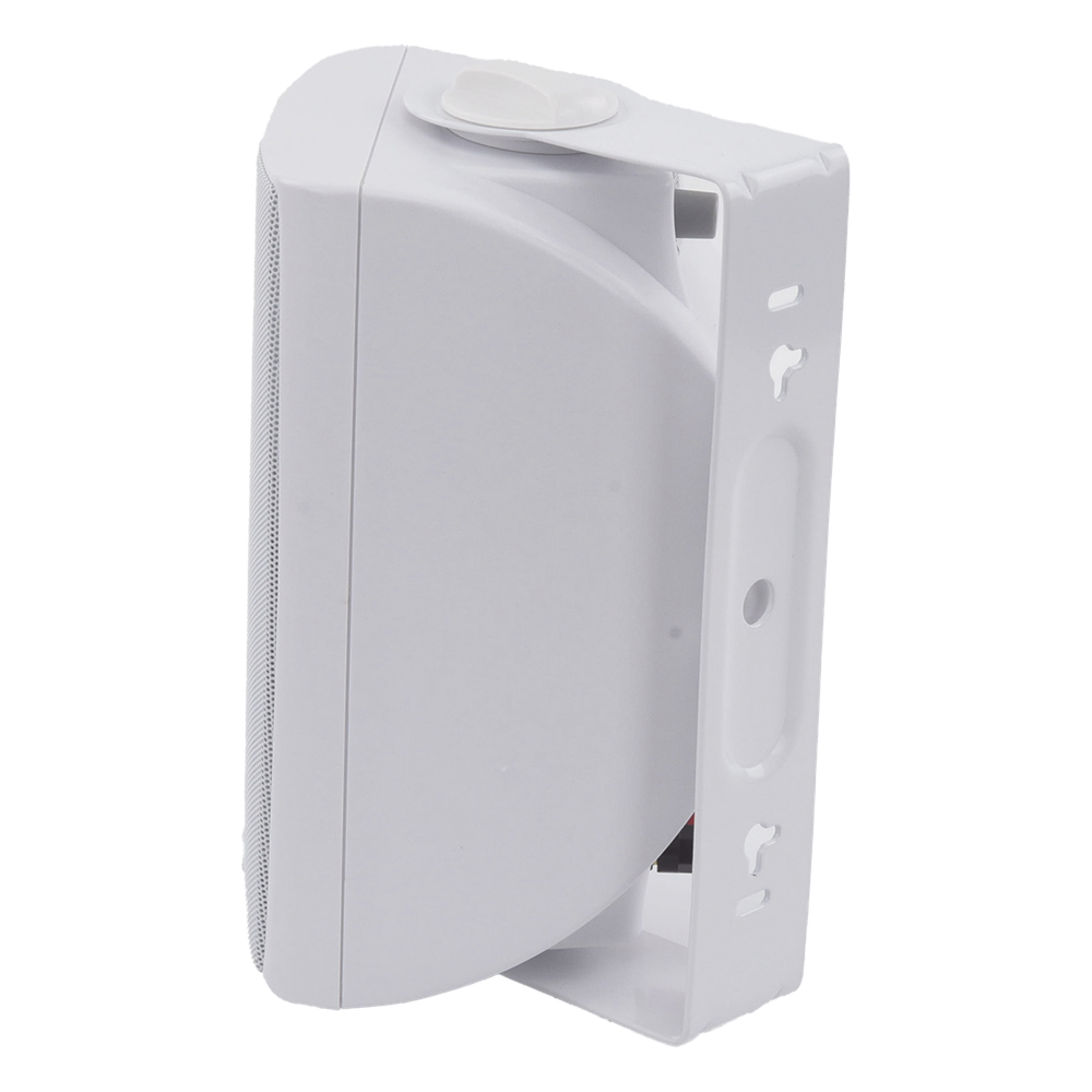 Altavoz de Pared de 2 vías | Woofer 4in + 1.5in | 2.5W - 20W | Para Sistemas 70/100V y 8 ohms | Material ABS | Rejilla y Bracket de Metal | Color Blanco