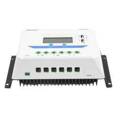 Controlador Solar PWM / 60A / 12/24V / Doble USB / Pantalla LCD / Tierra Positivo Común