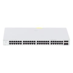Switch Administrable Capa 2+ Plus, con 48 puertos Gigabit + 4 SFP+ para fibra 10Gb, gestión gratuita desde la nube