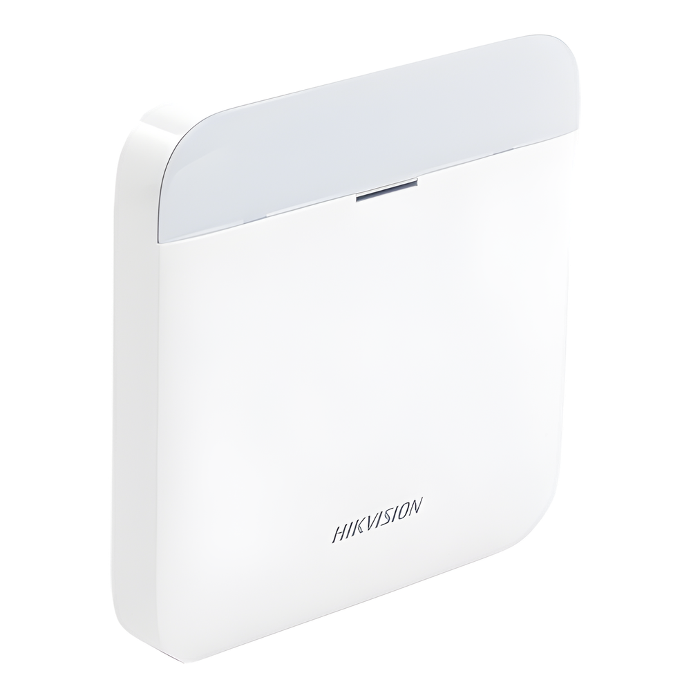 (AX PRO) Panel de Alarma Inalámbrico de Hikvision / Soporta 48 Zonas / GSM 3G/4G, Wi-Fi y Ethernet / Incluye Batería de respaldo / Compatible con los Accesorios AX PRO.