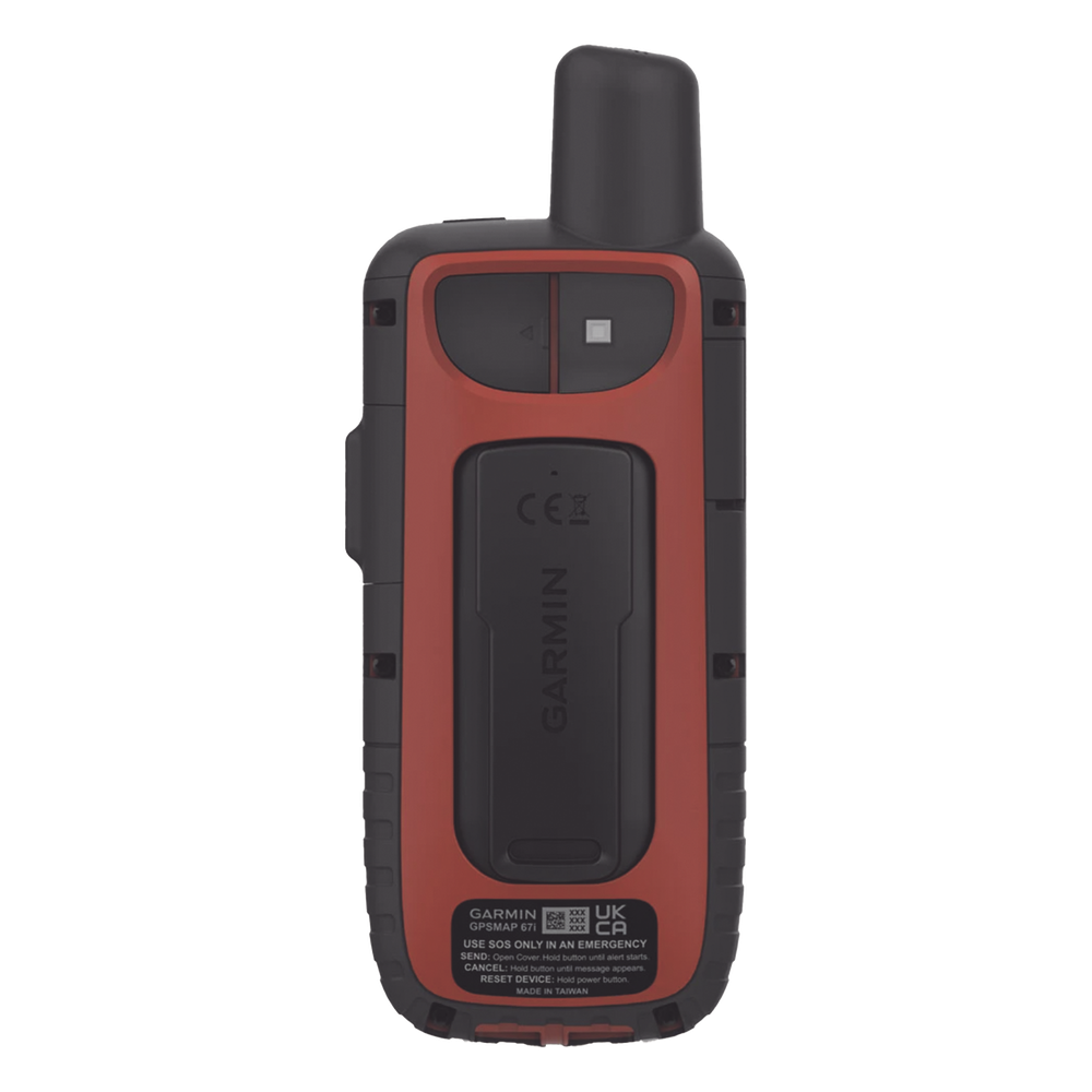 Navegador GPS Outdoor GPSMAP 67i / Pantalla TFT Transflectiva a Color 3″ / Resolución 240 x 400 Píxeles / Batería Recargable de Ión-Litio / Autonomía Hasta 840 Horas / IPX7 / MIL-STD-810 / Brújula de Tres Ej