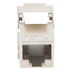 Módulo Jack Keystone Cat6A Blindado (STP) sin Herramienta (Toolless) para Faceplate