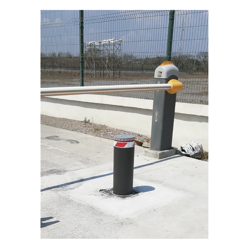 Bolardo Hidráulico / TODO INCLUIDO (Incluye Bomba Hidráulica Italiana) / Alta resistencia al impacto hasta 250 000 J / Uso intensivo (Incluye Bomba italiana)/ Tarjeta controladora incluida / Fácil instalación