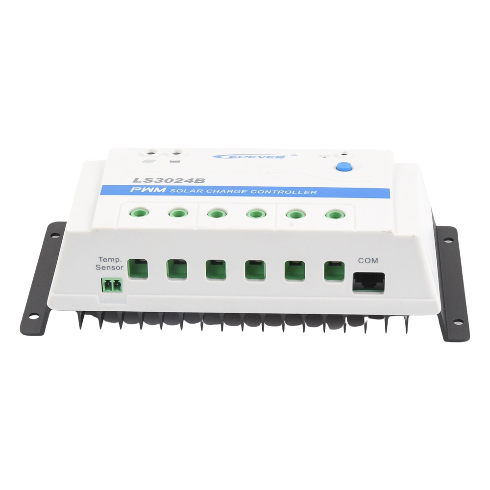 Controlador Solar PWM / 30A / 12/24V / RS-485 / Baterías Gel-AGM-Selladas / Parámetros Configurables