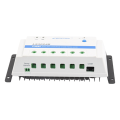Controlador Solar PWM / 30A / 12/24V / RS-485 / Baterías Gel-AGM-Selladas / Parámetros Configurables