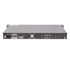 Amplificador Mezclador | 120W RMS | Sistema 100V y Baja Impedancia | MP3 | Tuner | Bluetooth | Música ambiental y Voceo
