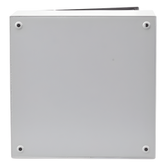 Gabinete de Acero, Nema 4 -IP 66 de 40 x 40 x 20 cm con Platina y certificado UL.