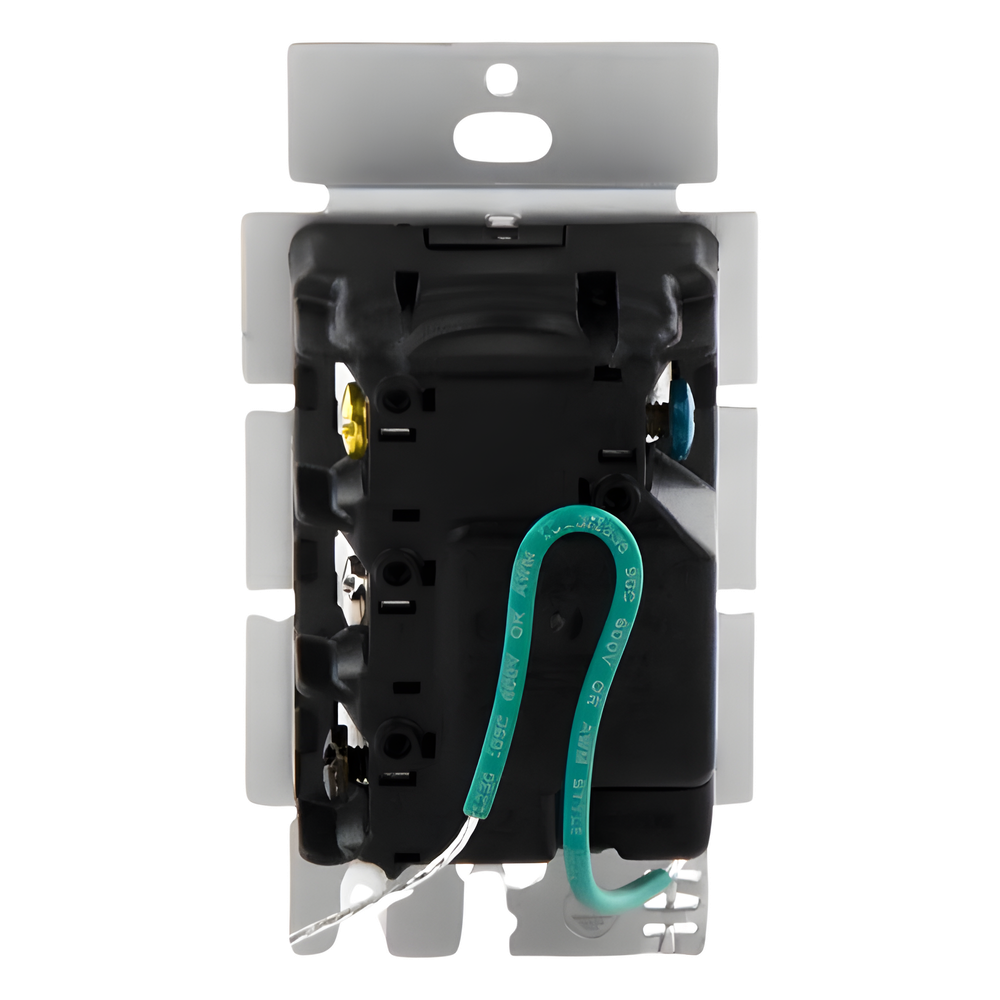 Interruptor electrónico Maestro de encendido/apagado, 8 A en iluminación y motores de 1/4 HP, 120 V, un polo o multilocalización, requiere neutro, para RadioRA 2 y RA2 Select