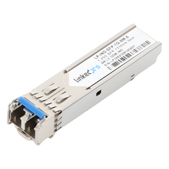 Transceptor Óptico Industrial SFP (Mini-Gbic) / Monomodo 1310 nm / 1.25 Gbps / 1000BASE / Conectores LC/UPC Dúplex / DDM / Hasta 5 km
