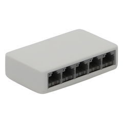 Switch NO Administrable / Para escritorio /  5 puertos 10/100 Mbps / Diseño Compacto / Plug and Play