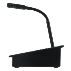 CONSOLA DE AVISOS MULTIZONA IP CON DISPLAY, MICRÓFONO Y GRABADOR DE MENSAJES