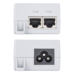 Inyector PoE Pasivo Gigabit de pared para C5x, C5c,  de Mimosa, Voltaje de salida  24Vcc.