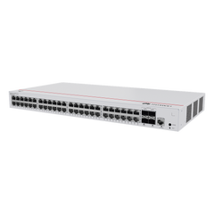 Switch de Acceso Gigabit Administrable  Capa 2 / 48 puertos 10/100/1000 Mbps / 4 Puertos 10GE SFP+ Uplink / ERPS / IMGP Snooping / DHCP Snooping / Administración Nube Gratis