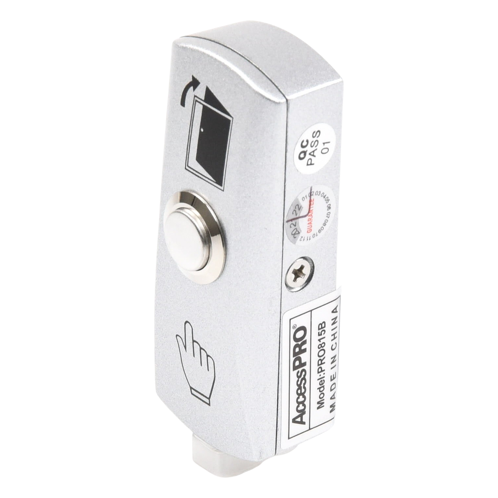 Botón de salida con caja para fácil instalación/ Contacto NO